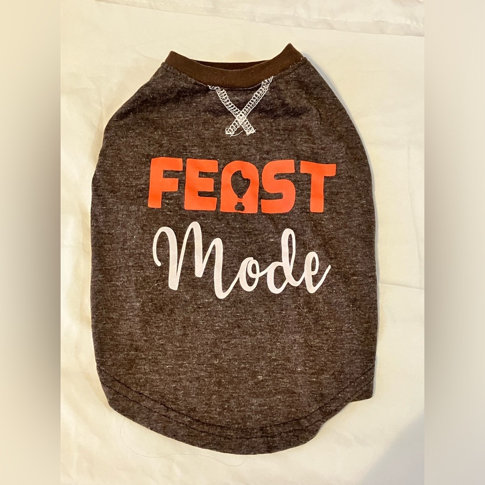 TOP PAW "Feast Mode" Dog Tee - Medium